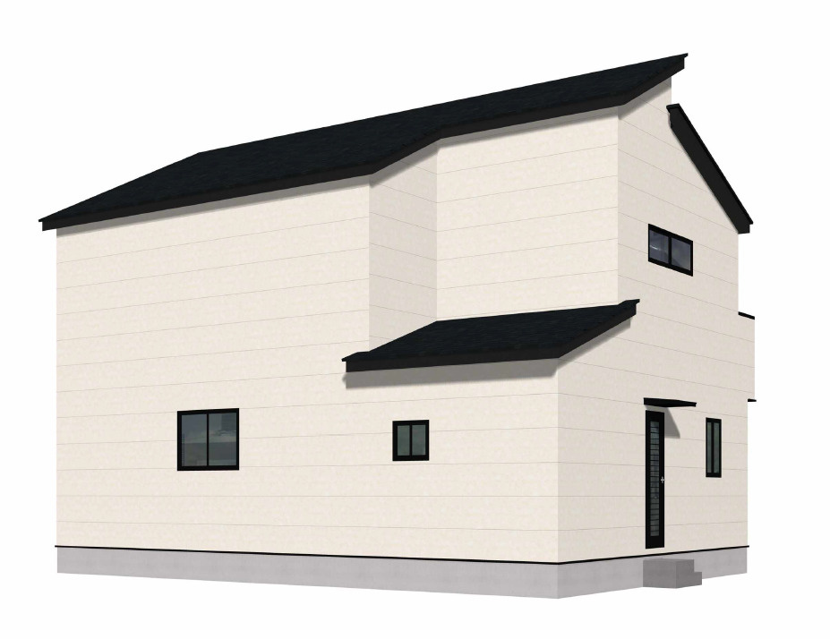 北九州市八幡西区本城3丁目2期2号棟の外観パース|外観パースです