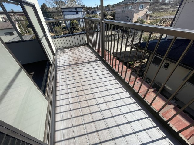 大網白里市木崎貸戸建のバルコニー