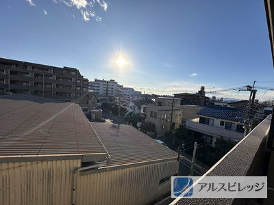 ロイヤルステージ朝霞の展望|空を広く見渡せます