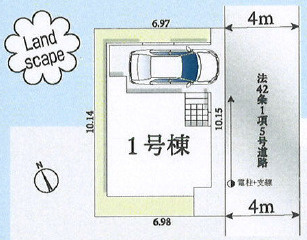 練馬区貫井4丁目　新築戸建の区画図|区画図

現地ご見学希望・資料請求などお気軽にお問い合わせ下さい！
03-5990-5201