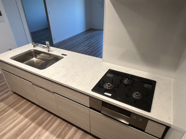 Park Village E棟 13階のキッチン