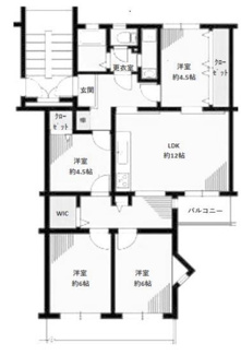 【間取り】 | 高洲３丁目住宅10号棟