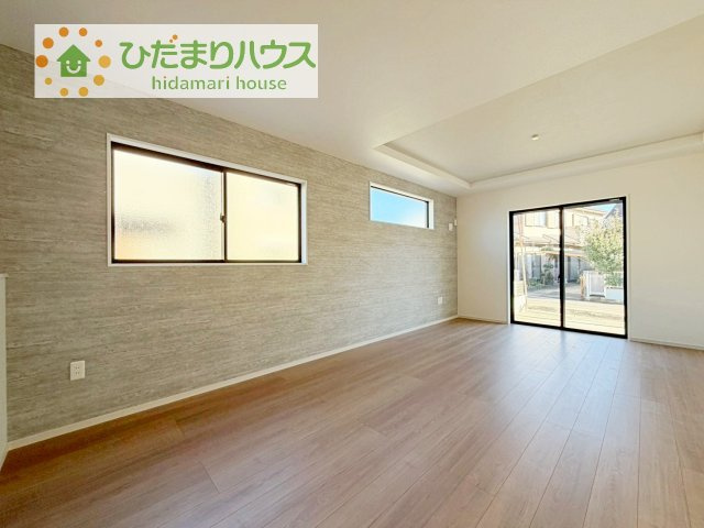 【居間・リビング】 | 我孫子市寿4期　新築戸建　1号棟 | 早くお仕事終わらせて、家に帰りたくなるようなリビングです(^^♪