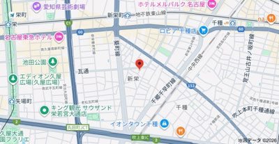 【地図】 | メイクスアート新栄Ⅲ