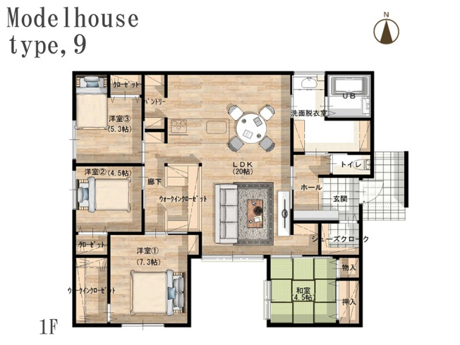 【間取り】 | トレステージ合志市野々島