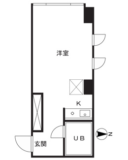 【間取り】 | 鶴田第一ビル