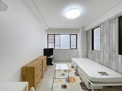 【居間・リビング】 | 鶴田第一ビル | ※家具家電付きのお部屋ではございません。