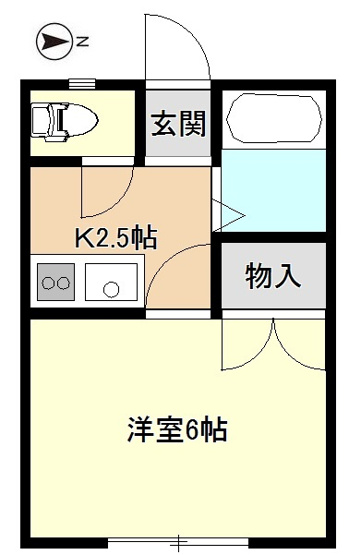 【間取り】 | 江田ハイツ