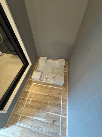 コーポクラモチの設備|洗濯機置き場