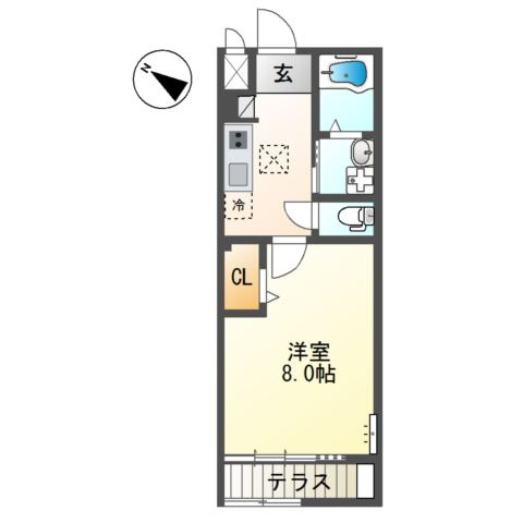 コンフォースⅡの間取り