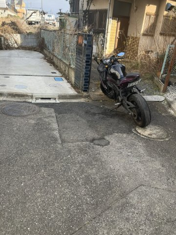敷地面積30坪　売地　さいたま市岩槻区城町1丁目　の前面道路含む現地写真|北西側４．０ｍ位置指定道路に２ｍの接道　現地（2026年1月）撮影　
