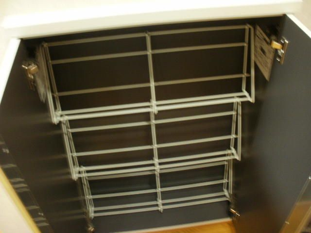 第3シンエイハイムの収納|収納　シューズボックス