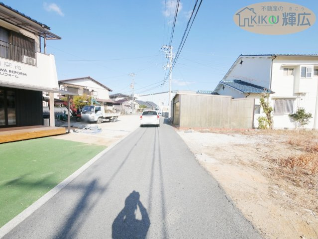 【前面道路含む現地写真】 | 加古川市野口町水足　土地