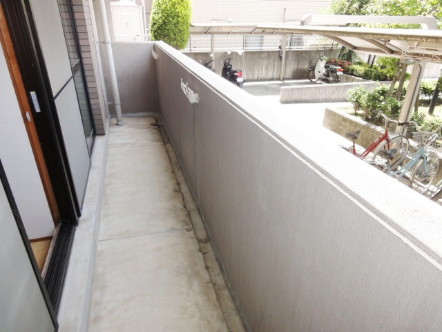 メゾンボヌールのバルコニー