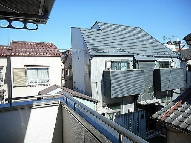 グリーンハウスのバルコニー