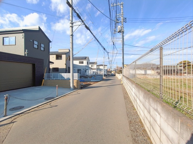 【新築分譲住宅】川越市寺尾第4期の前面道路含む現地写真