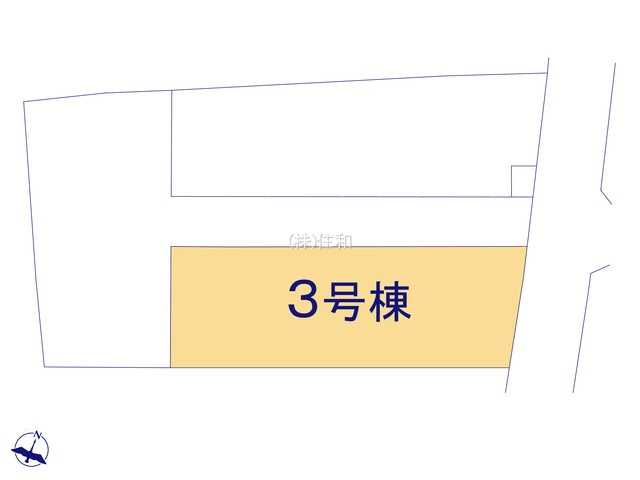 【新築分譲住宅】川越市寺尾第4期の区画図