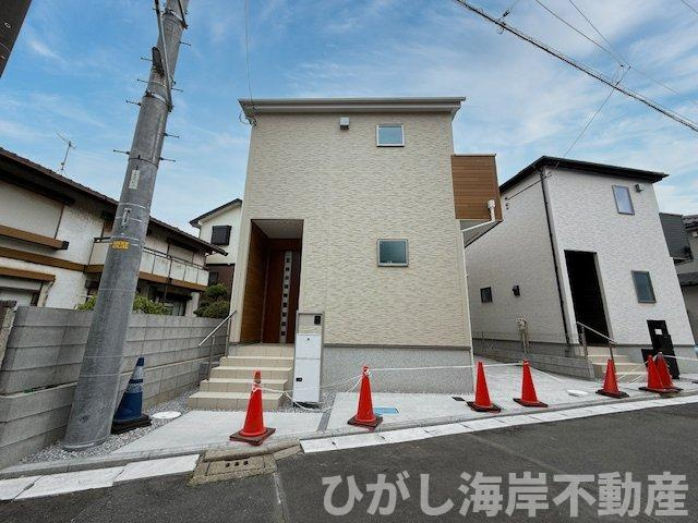 平塚市夕陽ケ丘　新築戸建　全２棟の外観|現地外観