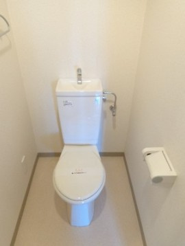 【トイレ】 | アビタシオン大島 | 落ち着いた色調のトイレです