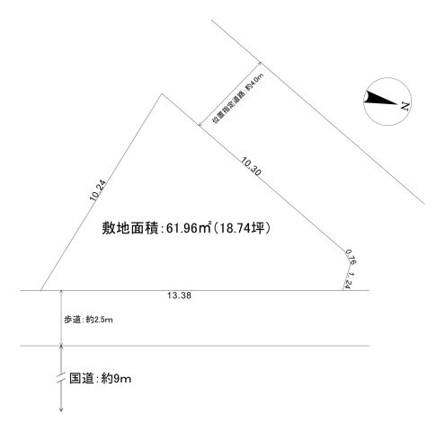 吉川市　加藤　売地　全1区画のその他|土地図