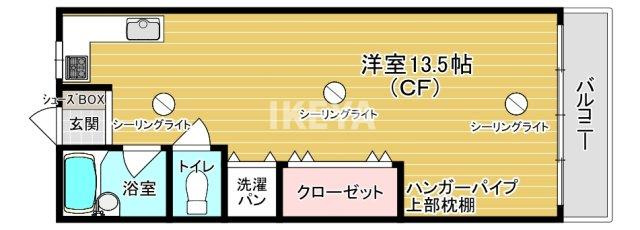 中村ビルマンションの間取り