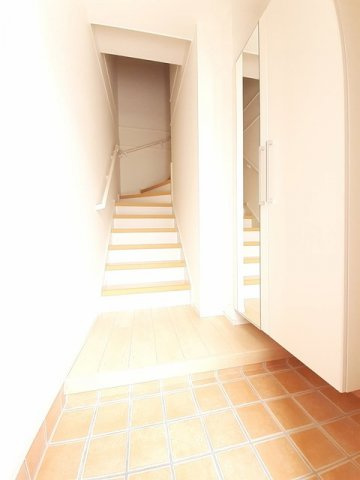 ロータス南島田Ｂの玄関