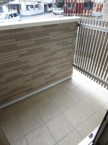 メゾン・ド・ＫＯＵ　Ａのバルコニー