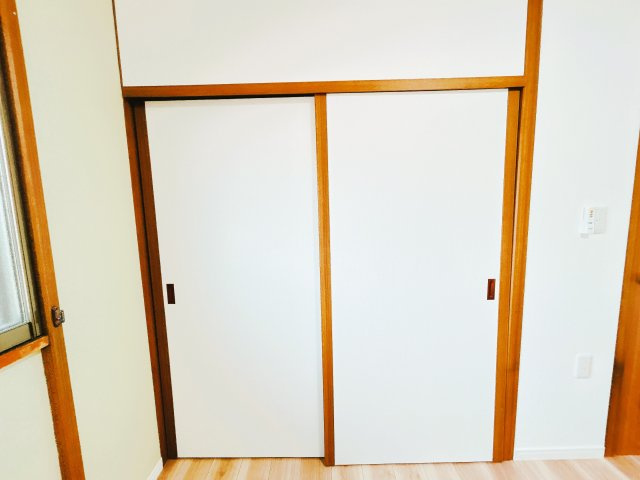 北見市桜町５丁目１０番地８　中古売家の収納|【リフォーム後】収納です。