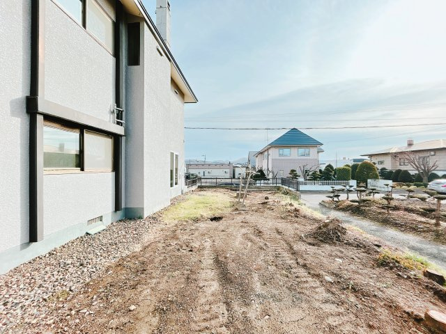 北見市桜町５丁目１０番地８　中古売家の庭|【リフォーム後】庭