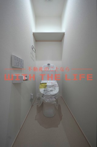 ラシックランテ上津町【キャッシュバック対象】のトイレ|落ち着いたトイレです
