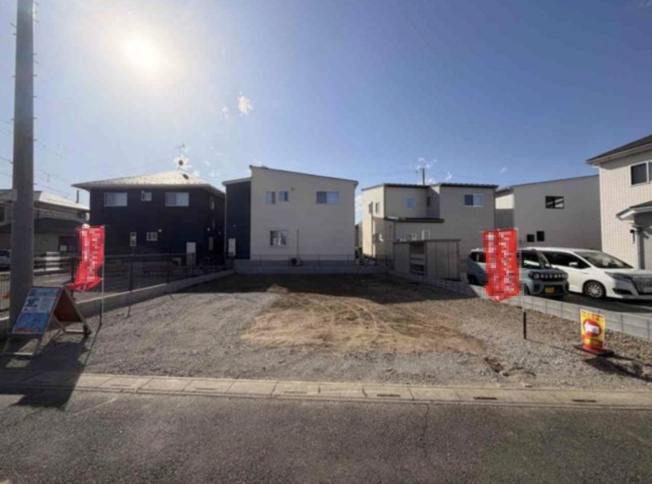 【前面道路含む現地写真】 | 鴻巣市筑波1丁目　新築戸建　全1棟　1号棟