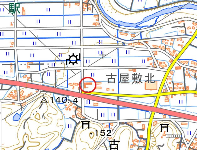 岐阜県可児郡御嵩町　マンション2棟一括の地図