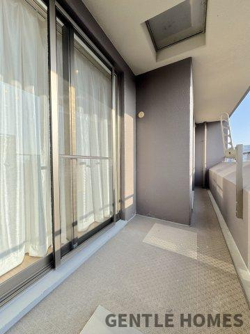 アクロス博多セントラルパークのバルコニー