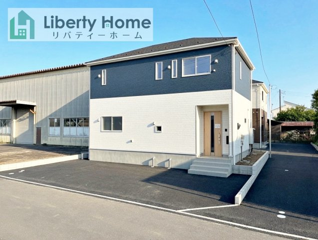 石岡市鹿の子第1　新築戸建　2号棟の外観