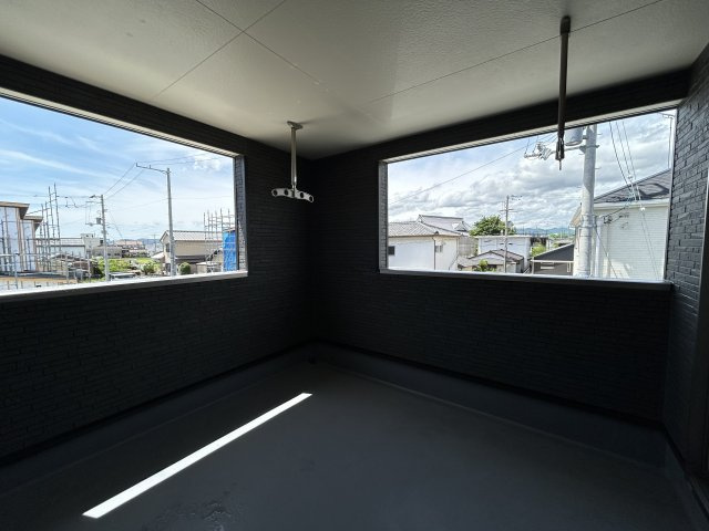 阿南市羽ノ浦町中庄やたけ第3　2号棟のバルコニー