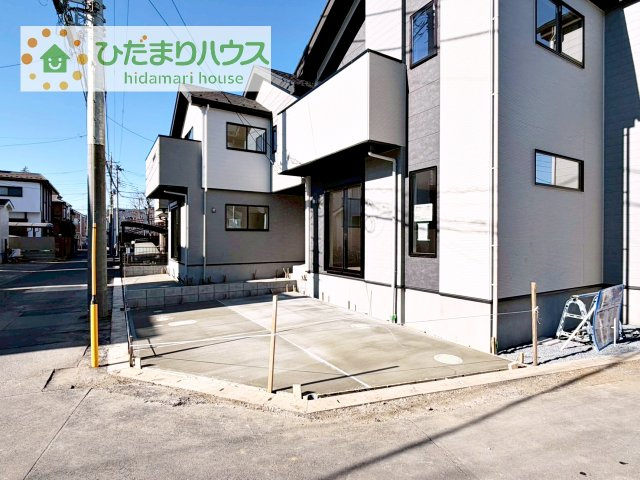 【駐車場】 | 我孫子市寿4期　新築戸建　3号棟 | マイホームなら駐車場代がかかりません！しかも、自宅の駐車場で洗車ができます！今までコイン洗車に行っていた手間も省けて、節約にもつながります(^^♪