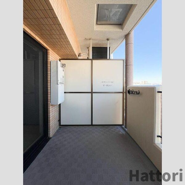 Luxe淡路のバルコニー