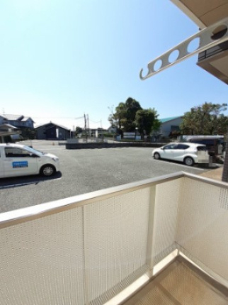 サンビレッジ定府のバルコニー|※反転タイプの部屋写真です