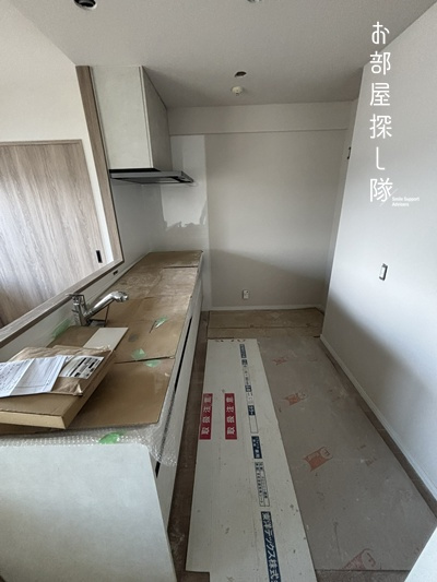 エバーライフ久留米南イーストコートのキッチン