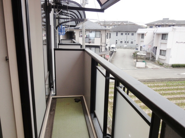 GRE宝塚レジデンスのバルコニー