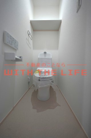 ラシックランテ上津町【キャッシュバック対象】のトイレ|トイレもきれいです
