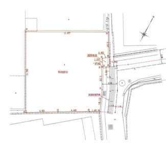 【土地図】 | 宝塚市山本中2丁目14-2　建築条件無土地