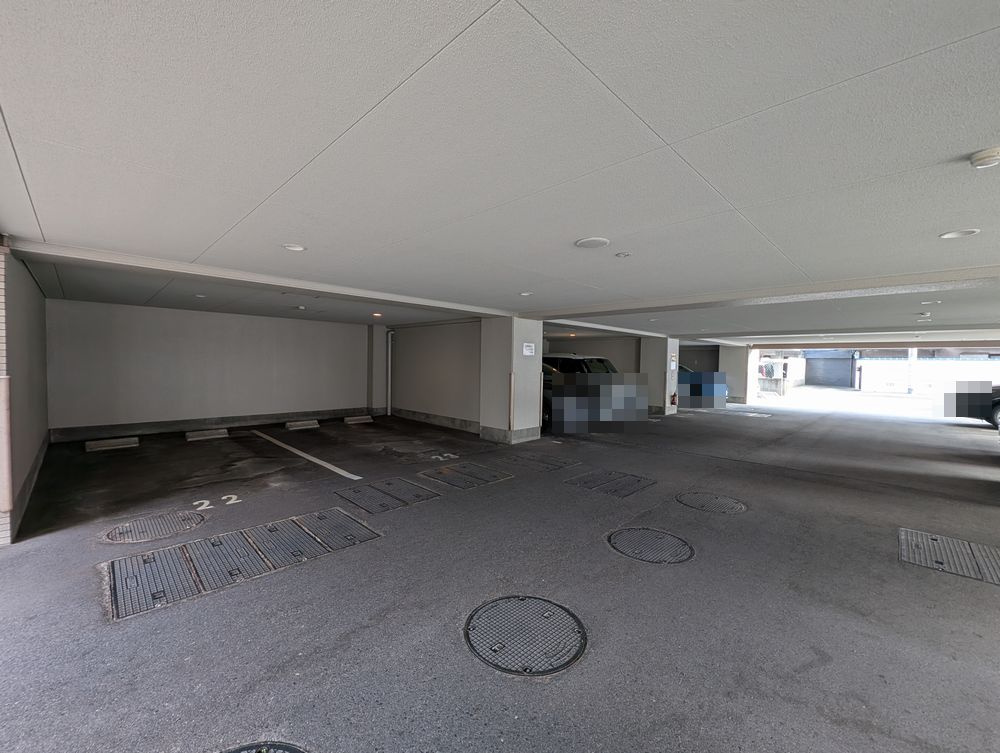 ユニーブル金山の駐車場|駐車場①