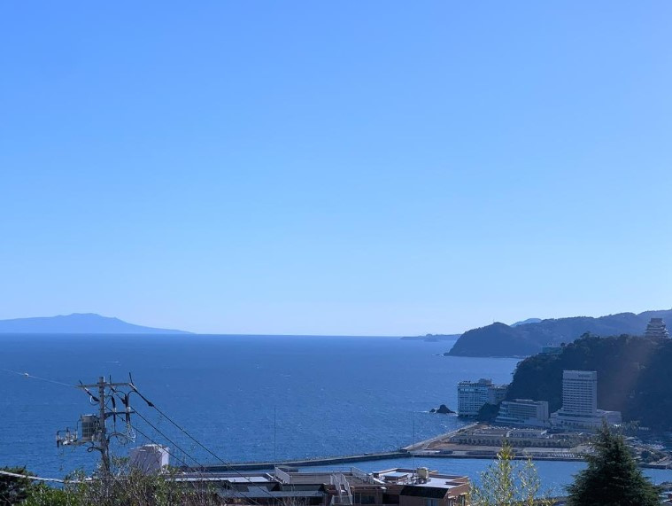 熱海市　林ガ丘町の展望
