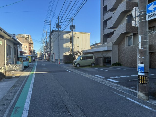 「オール電化」高知市東雲町　サーパス知寄　中古マンションの周辺|前面道路