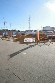 【外観】 | 【仲介手数料無料！！】八王子市大塚　新築戸建て（全4棟）2号棟　5480万円 | 令和８年1月２３日撮影　建築中