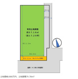 ◆東大阪市足代１丁目◆売り土地　建築条件無の画像