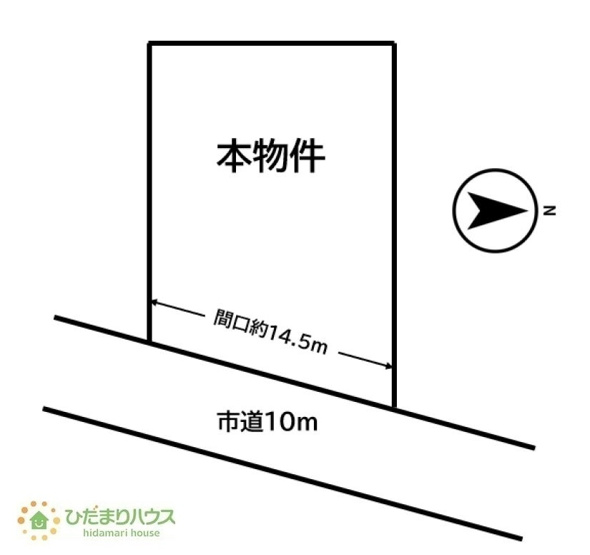 【土地図】 | 筑西市笹塚　売地　165坪 | 建築条件はありません！お好きなハウスメーカーで建築できます☆