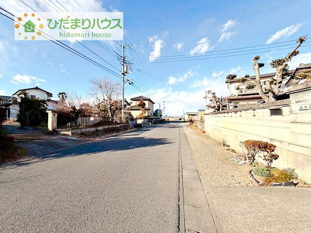 【前面道路含む現地写真】 | 筑西市笹塚　売地　165坪 | たっぷりの陽光と心地よい風が舞い込む住まい♪