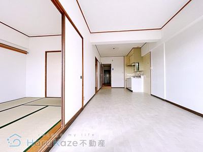 【居間・リビング】 | 宝笠寺ハイツA棟【名古屋市賃貸・分譲タイプ】